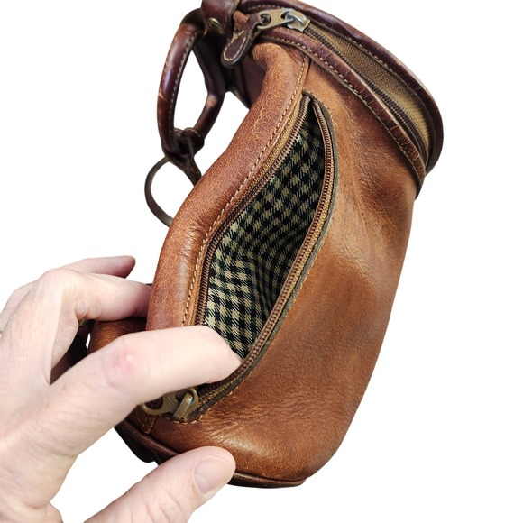 Ghurka Marley No 138 Vintage Brown Leather Backpack Made in USA Handcrafted Bag - Picture 10 of 16